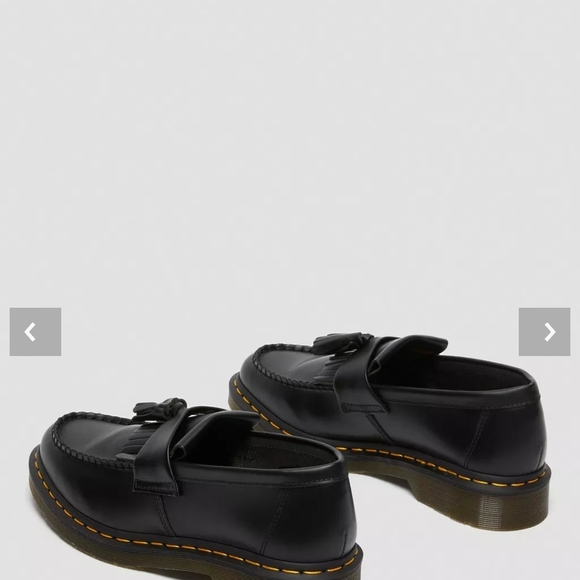 Dr. Martens Black Adrian Quad Loafers - Picture 3 of 9